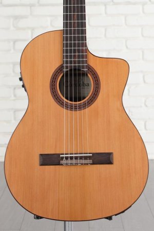 Photo of Cordoba C5-CE Nylon String Acoustic-Electric Guitar - Cedar