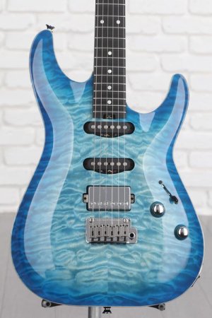 Schecter California Classic Solidbody Electric Guitar - Trans Sky