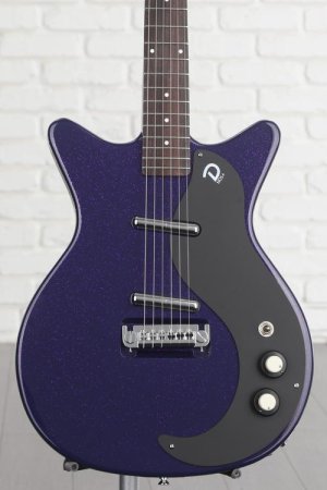 Photo of Danelectro Blackout 59 Electric Guitar - Purple Metal Flake