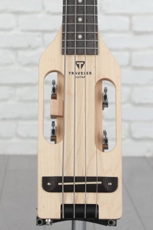 Photo of Traveler Guitar Ultra-Light Bass Guitar - Natural Maple