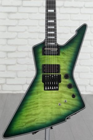 Photo of Schecter E-1 FR S Special-edition Electric Guitar - Green Burst