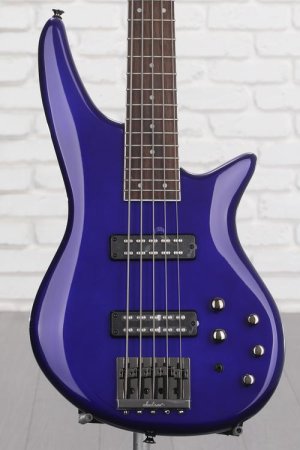 Photo of Jackson JS Series Spectra JS3 V Electric Bass - Indigo Blue