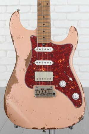 Photo of Friedman Vintage S Aged Electric Guitar - Shell Pink