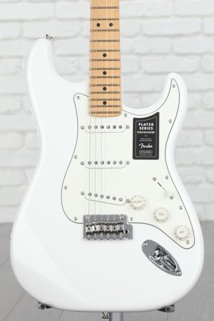 Photo of Fender Player Stratocaster - Polar White with Maple Fingerboard