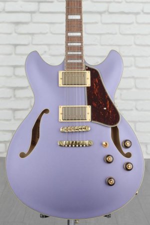 Photo of Ibanez Artcore AS73G Semi-hollow Electric Guitar - Metallic Purple Flat