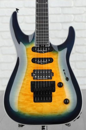 Photo of Jackson Pro Plus Series Soloist SLA3Q Electric Guitar - Amber Blue Burst