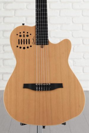 Photo of Godin ACS-SA Slim, Nylon String Acoustic-Electric Guitar - Natural Semi-Gloss