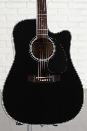 Photo of Takamine JEF341DX Dreadnought Acoustic-electric Guitar - Black