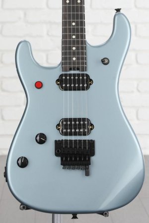Photo of EVH 5150 Standard Left-handed Electric Guitar - Ice Blue Metallic with Ebony Fingerboard