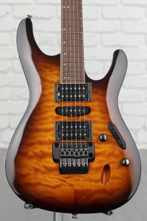 Photo of Ibanez S670QM Electric Guitar - Dragon Eye Burst