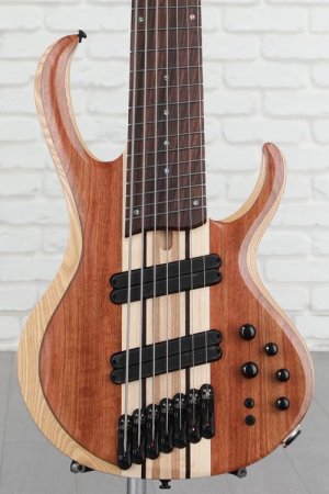 Photo of Ibanez BTB Bass Workshop Multi-scale 7-string Electric Bass - Natural Mocha Low Gloss