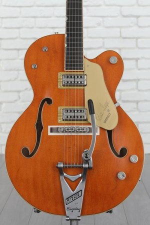 Photo of Gretsch G6120T Brian Setzer Signature Nashville '59 "Smoke" - Smoke Orange