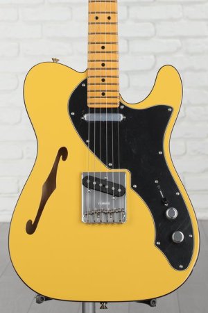Photo of Fender Britt Daniel Telecaster Thinline - Amarillo Gold