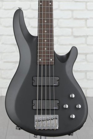 Photo of Schecter C-5 Deluxe Bass Guitar - Satin Black