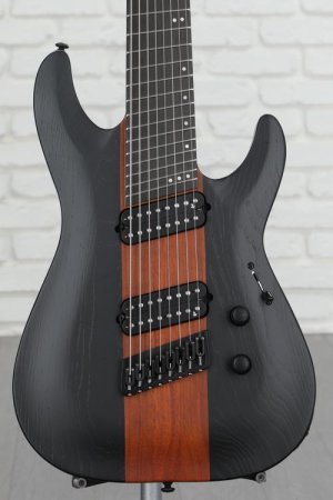 Photo of Schecter C-8 Multi-scale Rob Scallon Electric Guitar - Satin Dark Roast