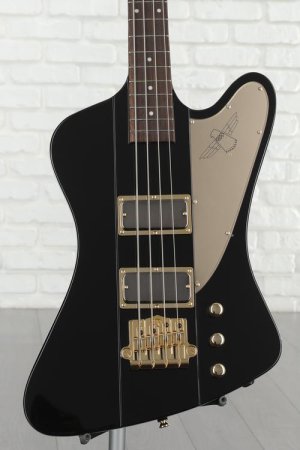 Photo of Epiphone Rex Brown Signature Thunderbird Electric Bass Guitar - Ebony