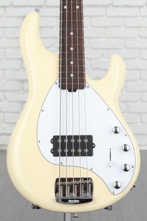 Photo of Ernie Ball Music Man StingRay Special 5 H Bass Guitar - Buttercream with Rosewood Fingerboard