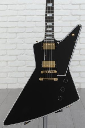Photo of Gibson Custom Explorer Custom - Ebony with Ebony Fingerboard