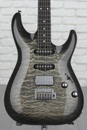 Photo of Schecter California Classic Solidbody Electric Guitar - Charcoal Burst