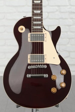 Photo of Gibson Les Paul Standard '50s Figured Top Electric Guitar - Trans Oxblood