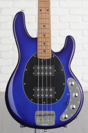 Photo of Ernie Ball Music Man StingRay Special 4 HH Bass Guitar - Pacific Blue Sparkle, Sweetwater Exclusive