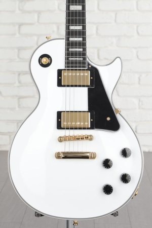Photo of Epiphone Les Paul Custom Electric Guitar - Alpine White