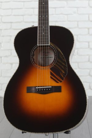 Photo of Fender Paramount PO-220E Orchestra Acoustic-electric Guitar - 3-color Vintage Sunburst