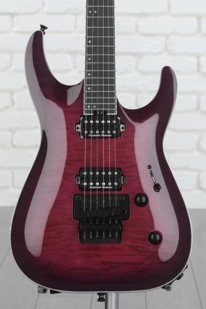 Photo of Jackson Pro Plus Series Dinky DKAQ Electric Guitar - Transparent Purple Burst