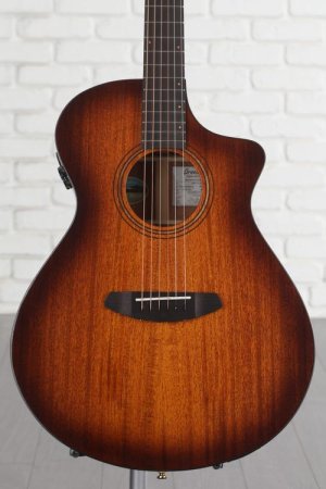 Photo of Breedlove Organic Wildwood Pro Concert CE Acoustic-electric Guitar - Tiger's Eye, Sweetwater Exclusive