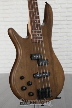 Photo of Ibanez Gio GSR200B Left-handed Bass Guitar - Walnut Flat