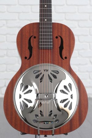 Gretsch G9200 Boxcar Round-neck, Mahogany Body Resonator - Natural