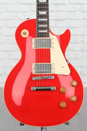 Photo of Gibson Les Paul Standard '50s Plain Top Electric Guitar - Cardinal Red