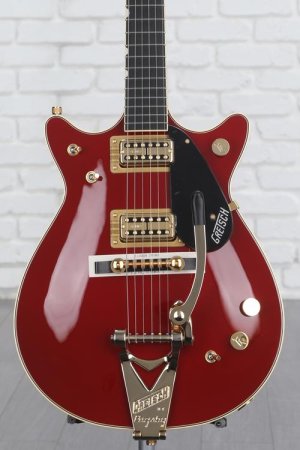 Photo of Gretsch G6131T-62 Vintage Select Edition '62 Duo Jet - Firebird Red