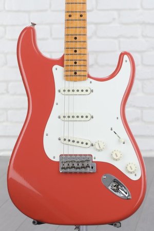 Photo of Fender Custom Shop Limited-edition '59 Dual-Mag Strat Electric Guitar - Aged Tahitian Coral