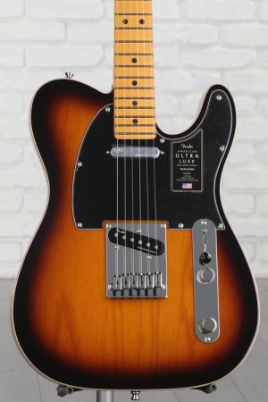 Photo of Fender American Ultra Luxe Telecaster - 2-color Sunburst with Maple Fingerboard