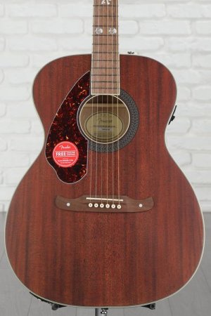 Photo of Fender Tim Armstrong Hellcat, Left-Handed Acoustic-Electric Guitar - Natural with Walnut Fingerboard