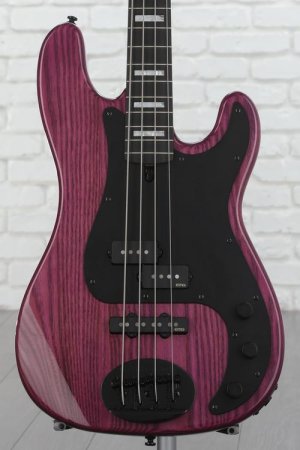 Photo of Lakland Skyline 44-64 GZ Bass Guitar - Translucent Purple