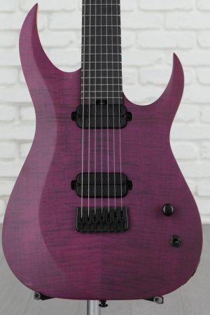 Photo of Schecter John Browne Tao-7 Signature 7-string Electric Guitar - Satin Trans Purple