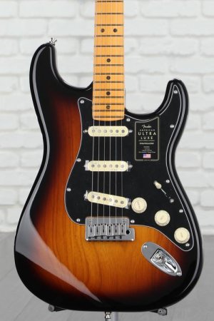Photo of Fender American Ultra Luxe Stratocaster - 2-color Sunburst with Maple Fingerboard