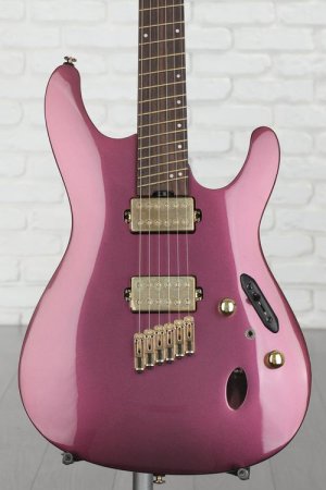Photo of Ibanez Axe Design Lab SML721 Electric Guitar - Rose Gold Chameleon