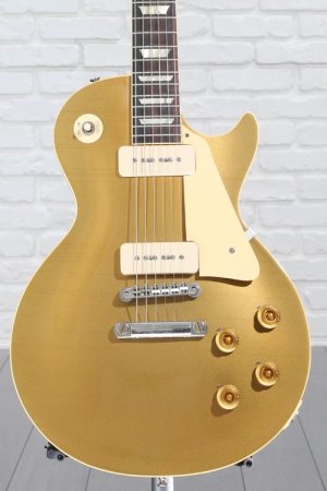 吉布森的照片定制1956 Les Paul Goldtop补发电吉他-墨菲实验室超轻型双岁黄金