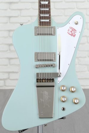 Photo of Epiphone 1963 Firebird V Electric Guitar - Frost Blue