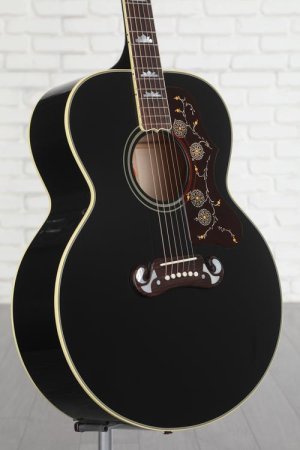 Photo of Gibson Acoustic Elvis SJ-200 Acoustic-electric Guitar - Ebony
