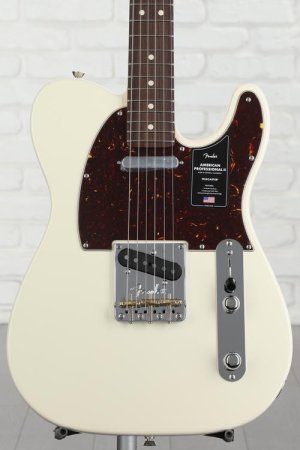Photo of Fender American Professional II Telecaster - Olympic White with Rosewood Fingerboard