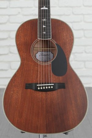 Photo of PRS SE P20E Parlor Acoustic-electric Guitar - Vintage Mahogany