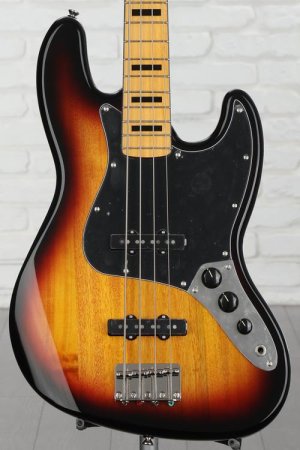 Squier Classic Vibe '70s Jazz Bass - 3-Tone Sunburst | Sweetwater