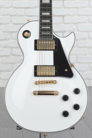 Photo of Epiphone Les Paul Custom Electric Guitar - Alpine White