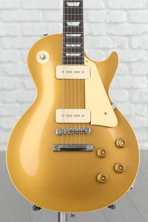 吉布森的照片定制1956 Les Paul Goldtop补发电吉他-墨菲实验室超轻型双岁黄金