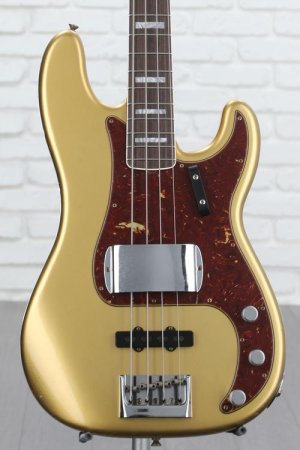 Photo of Fender Custom Shop Limited-edition Precision Bass Journeyman Relic - Aged Aztec Gold