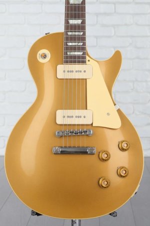 吉布森的照片定制1956 Les Paul Goldtop补发VOS,黄金的两倍